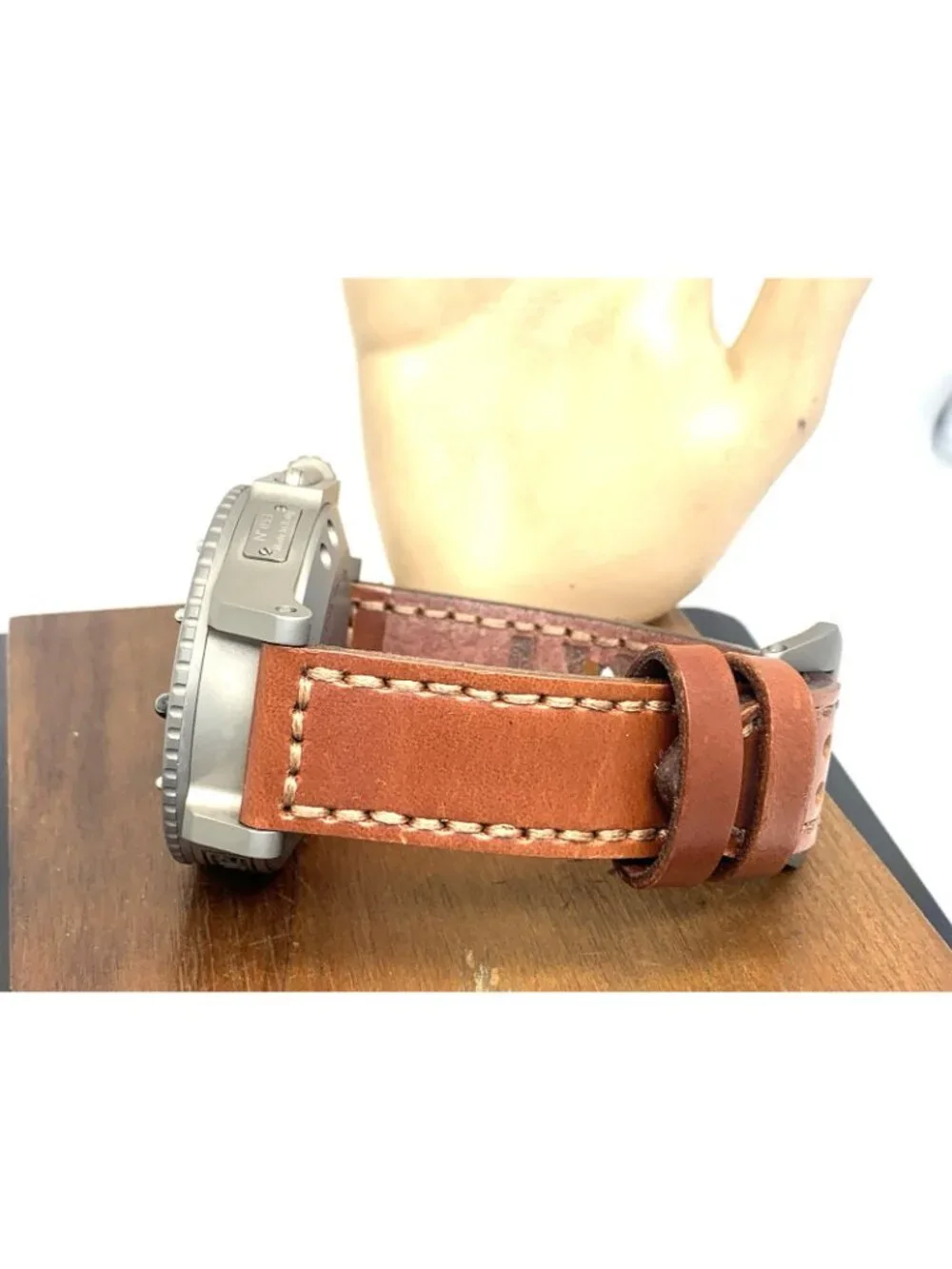 U-Boat U-42 Men's Watch Titanium Case Lefty Automatic Limited Edition 53mm + Box